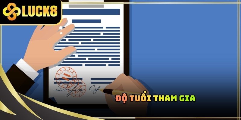 Điều khoản điều kiện LUCK8 kiểm soát độ tuổi thành viên vô cùng chặt chẽ