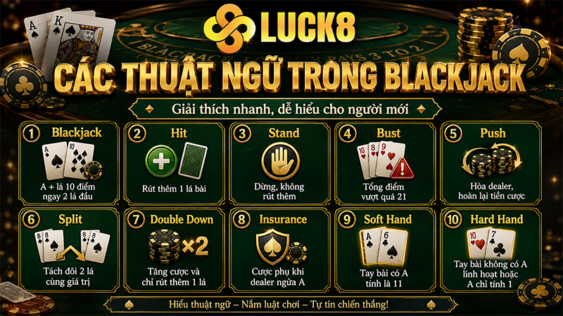 Thuật ngữ trong Blackjack